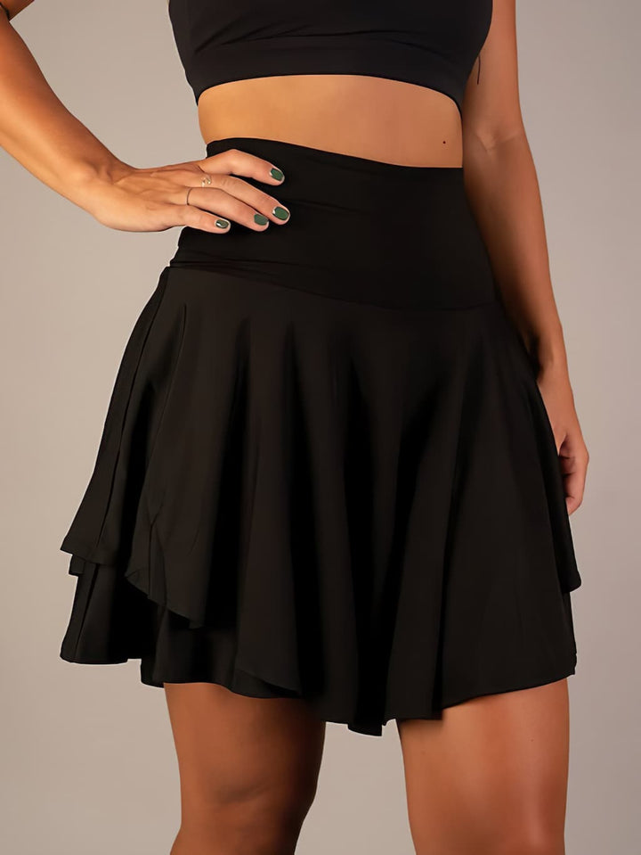 Sportieve & Functionele Dames Tennisrok met Shorts en Zakken – Maja