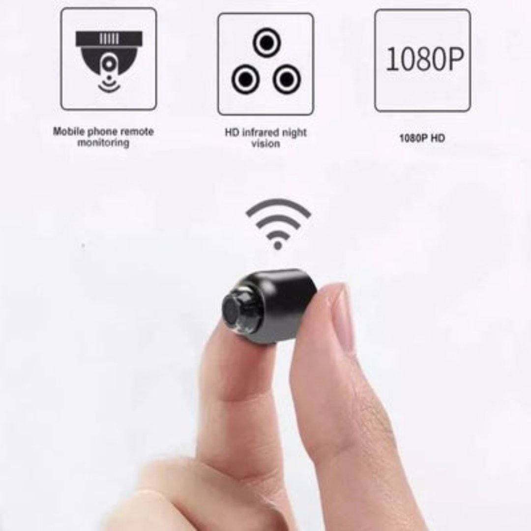 Compacte wifi-bewakingscamera met bewegingsdetectie