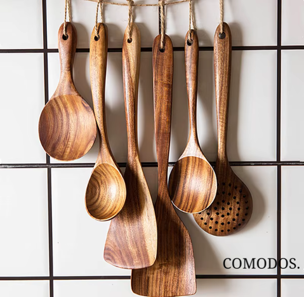 WoodCraft Elite™ Bestekset | Tijdloze Elegantie Ontmoet Culinair Meesterschap