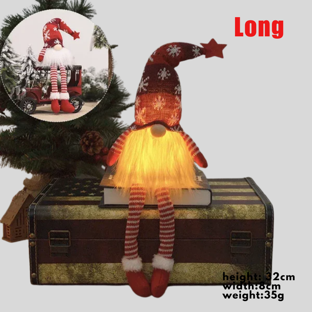 LED Gezichtsloze Poppenkabouter Ornamenten