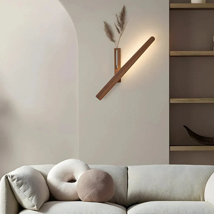 Wandlampen met ingebouwde vaas en instelbare gloed
