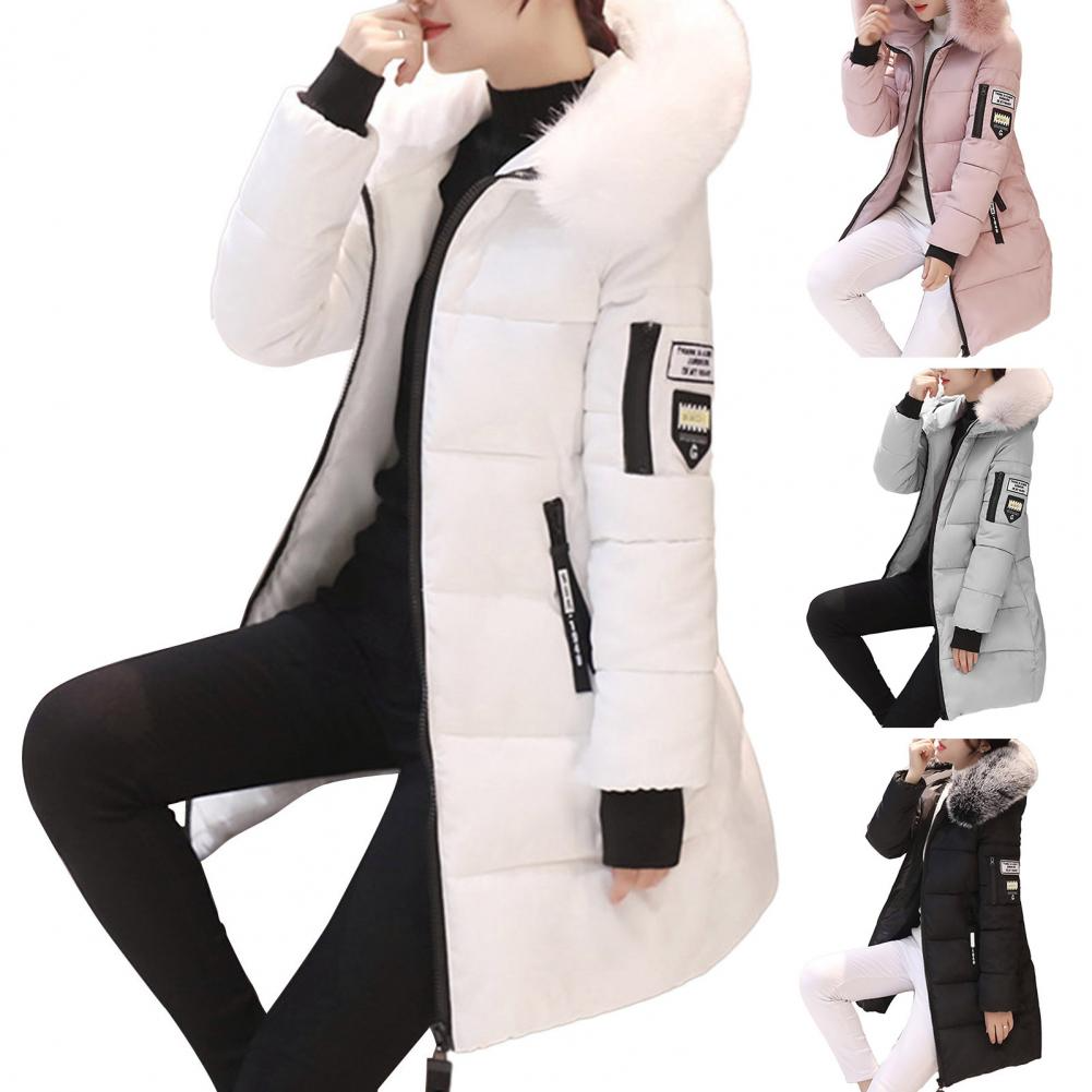 Comfortabele winddichte winterjas voor dames - Elinora