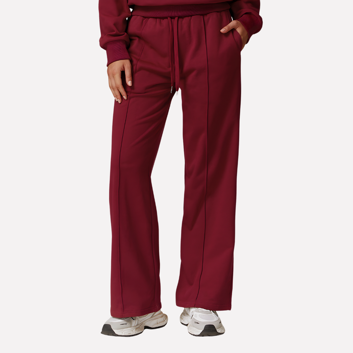 Vrouwen Wijd Pijp Sweatpants