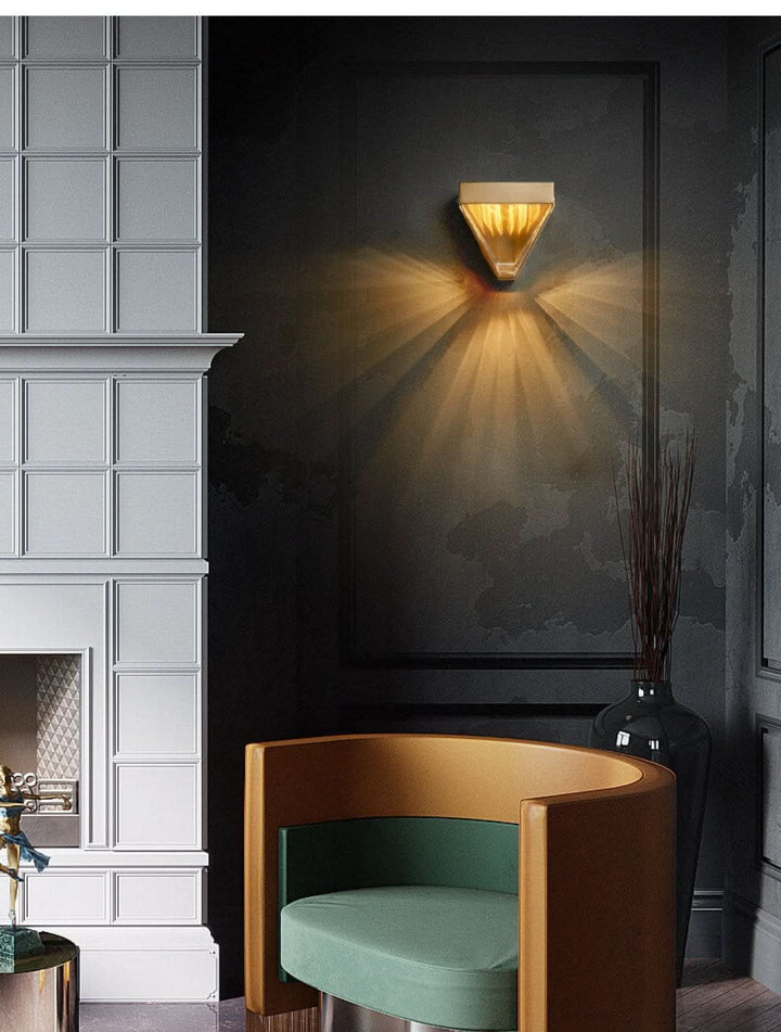 LumiLuxe - Moderne LED Wandlamp met Geometrisch Design en Energiezuinige Technologie