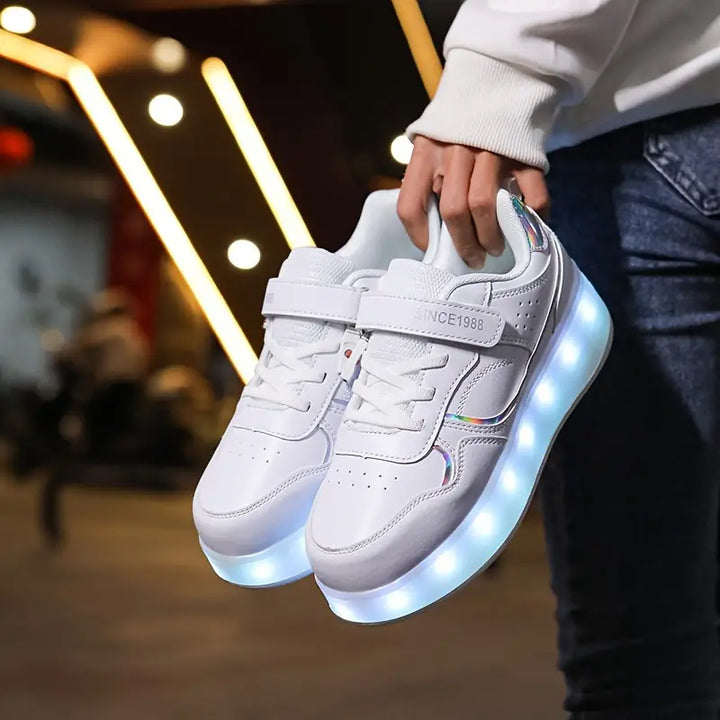 Trendy Rolschoenen voor kinderen - met lampjes
