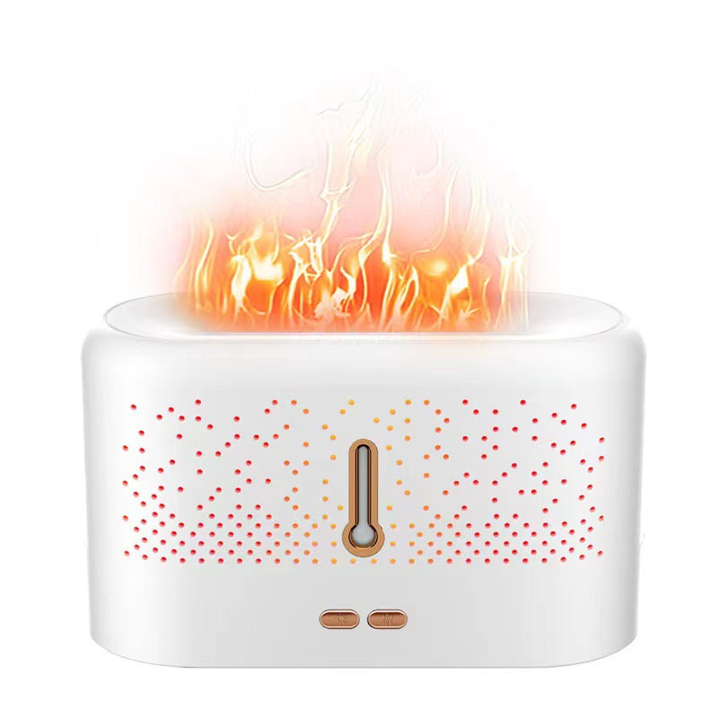 Ultrasone vlam diffuser met geurolie erbij, tank van 200 ml