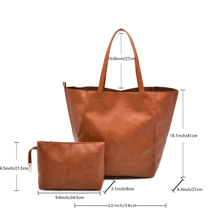 Elegante Zachte Tote Tas – Praktisch en Modieus