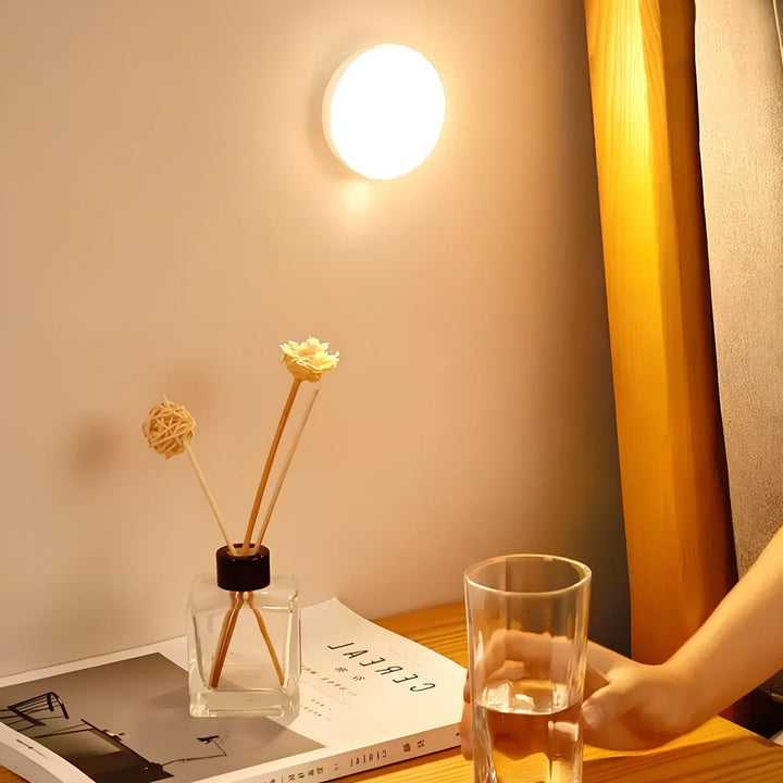 Lamp met automatische bewegingsdetectie, compacte binnenverlichting