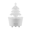 Stille aroma diffuser met timer, afstandsbediening en warm goudlicht