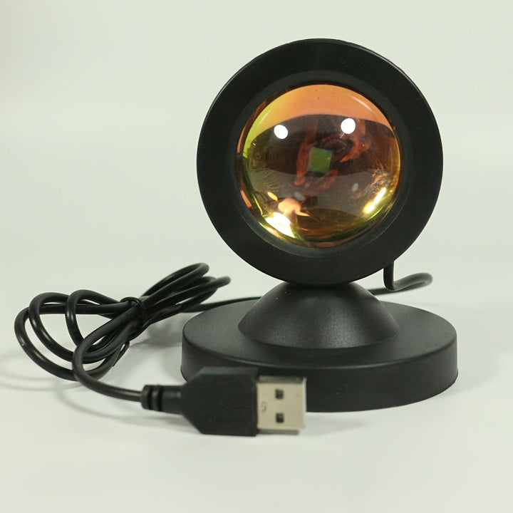 Glowfy - Magische Zonsondergang Lamp met 16 Kleuren & Afstandsbediening