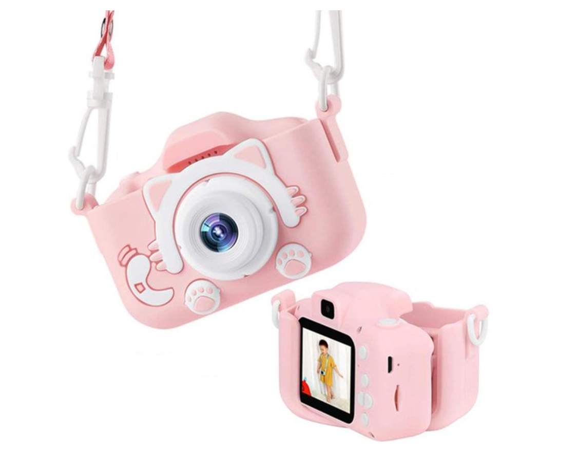 KidsSnap - Compacte Digitale Kindercamera met HD 1080p en Speelfuncties