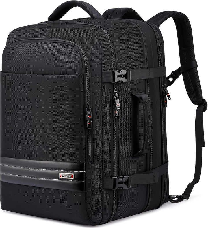 Uitbreidbare waterdichte reisrugzak van 45–55L met laptopvak van 46,5 cm