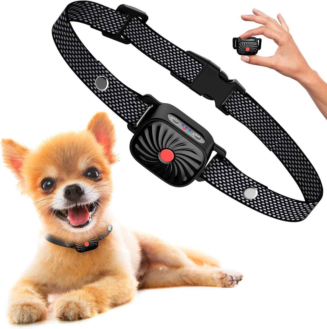 BelloSilent antiblafband voor kleine honden | Met geluid en trilling | Waterdicht IP87 | Verstelbaar en zachtaardig trainen