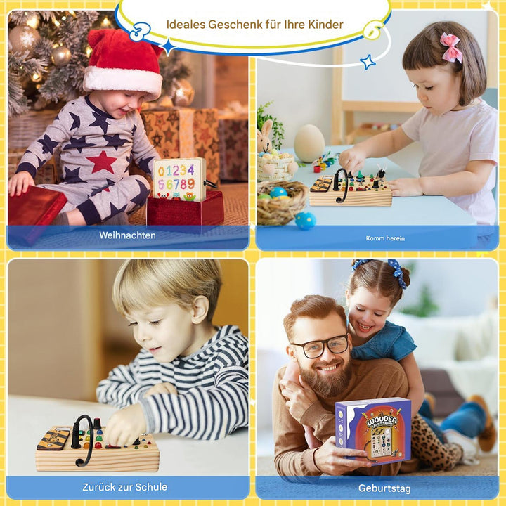 Interactief Montessori Bord voor Kinderen - BrightStart
