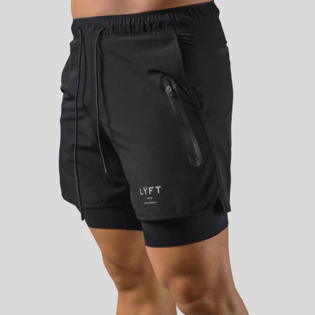 2-in-1 sportbroek voor heren