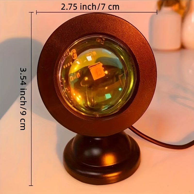 Glowfy - Magische Zonsondergang Lamp met 16 Kleuren & Afstandsbediening