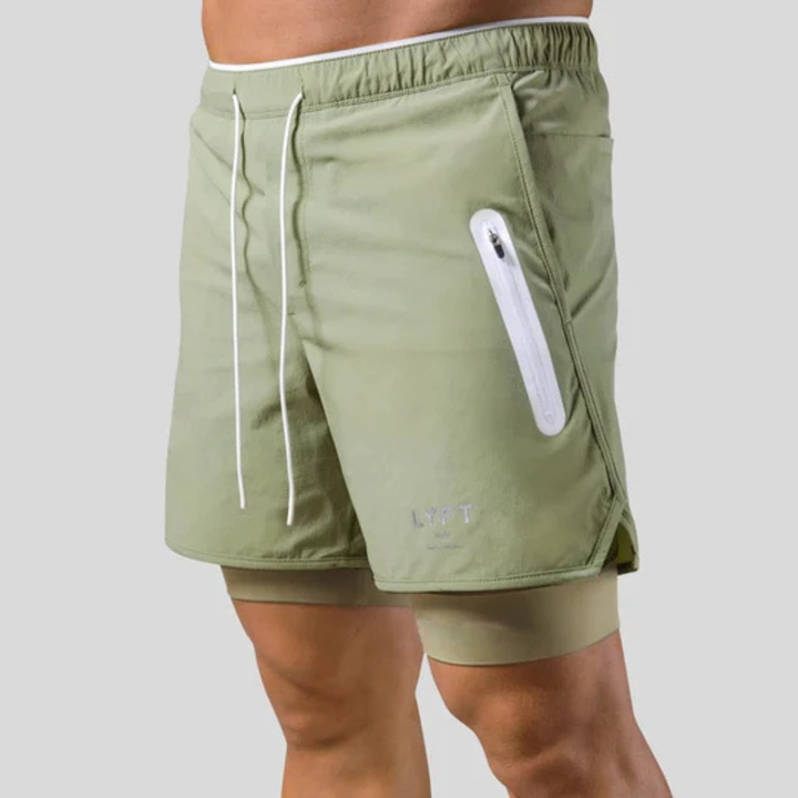 2-in-1 sportbroek voor heren