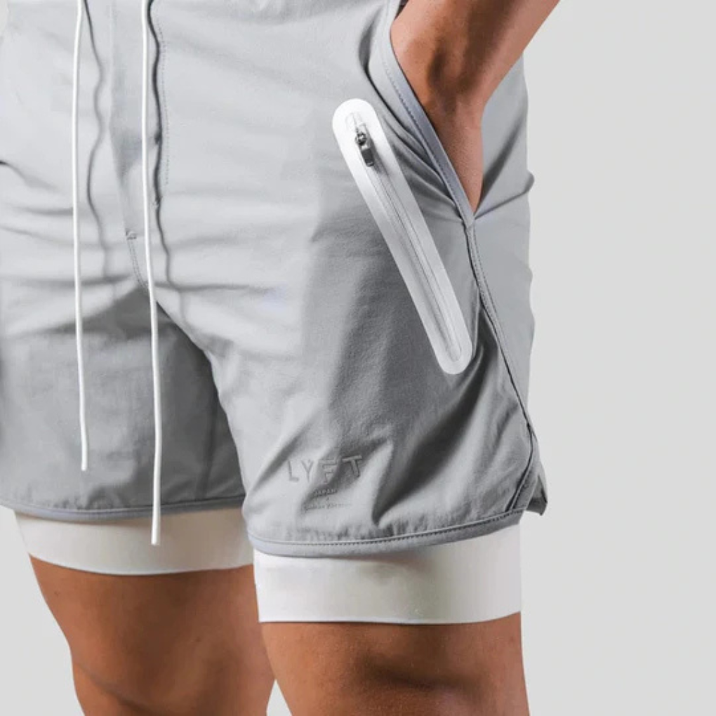 2-in-1 sportbroek voor heren
