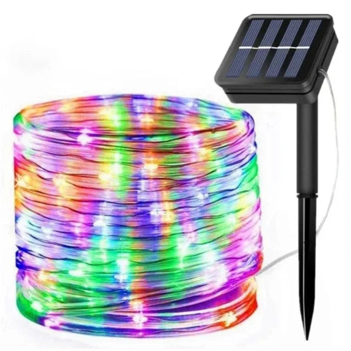 BrightGlow - Zonne-energie Lichtslinger voor Magische Tuinverlichting