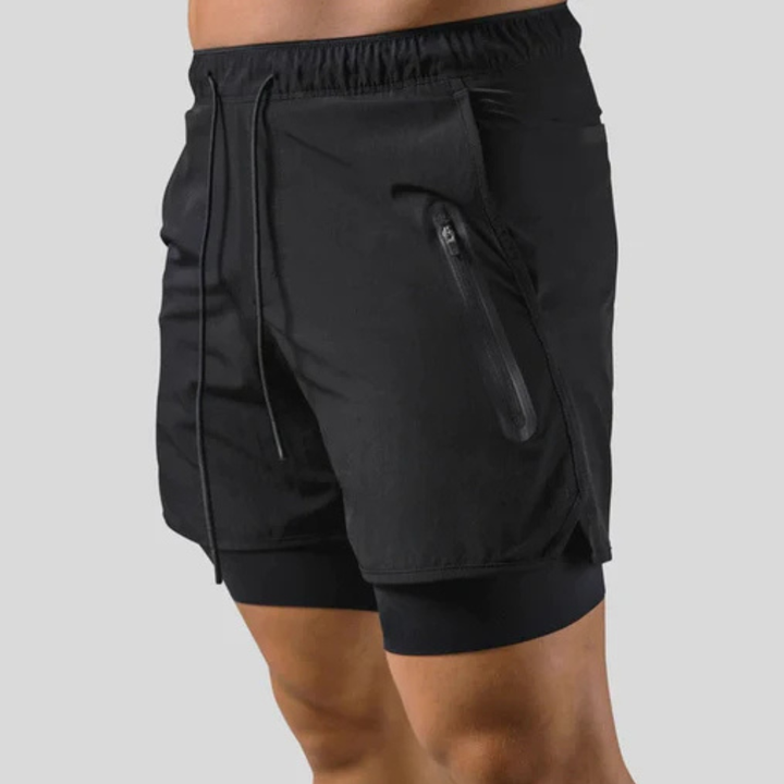 2-in-1 sportbroek voor heren