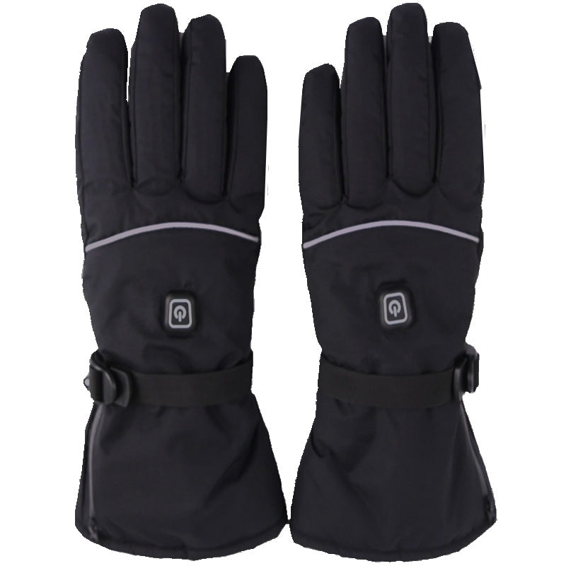 Verwarmde skihandschoenen met antislip palm en 3 standen