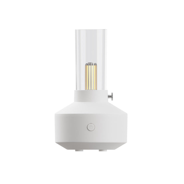 Retro aroma diffuser met gloeidraadlampje en kaarslichteffect