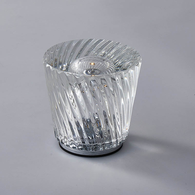 LuminousGlow - Moderne Kristal LED Tafellamp Voor Elegante Verlichting