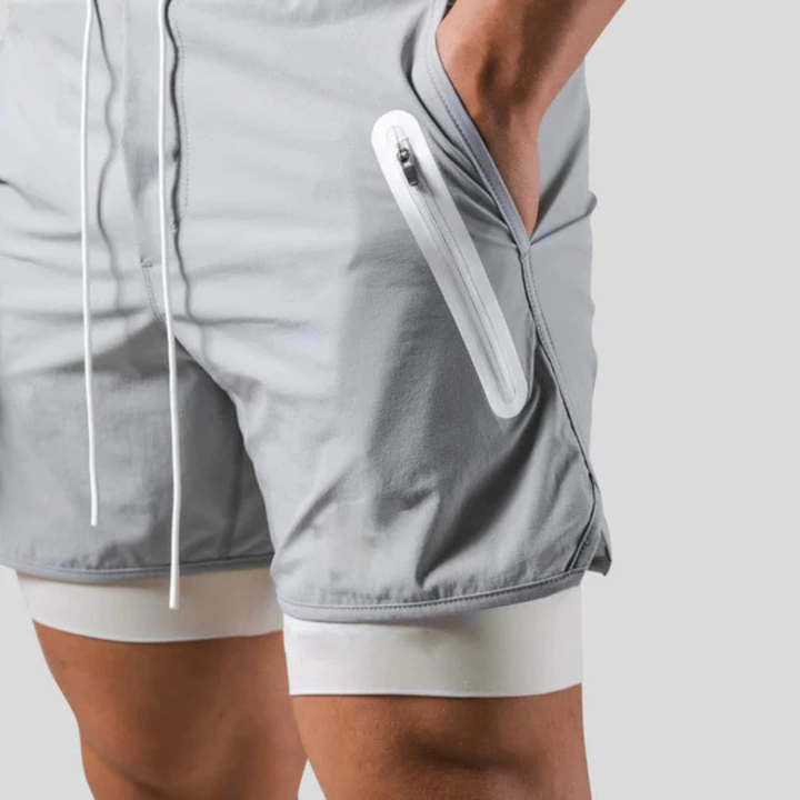 2-in-1 sportbroek voor heren