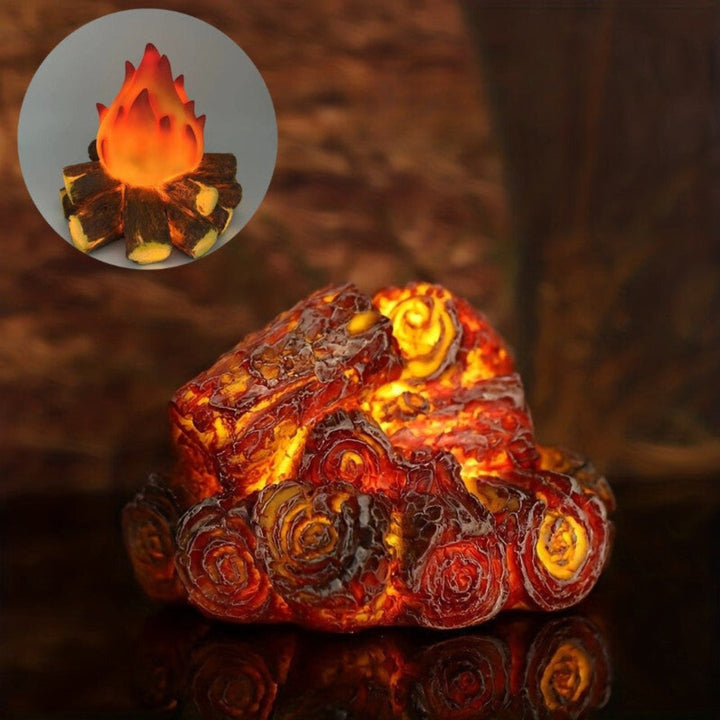 LumiFlame - Draadloze Lamp Met Realistische Vlammen