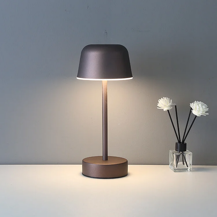 LumiGlow - Draadloze Dimbare Tafellamp met Warme & Witte Lichtinstellingen