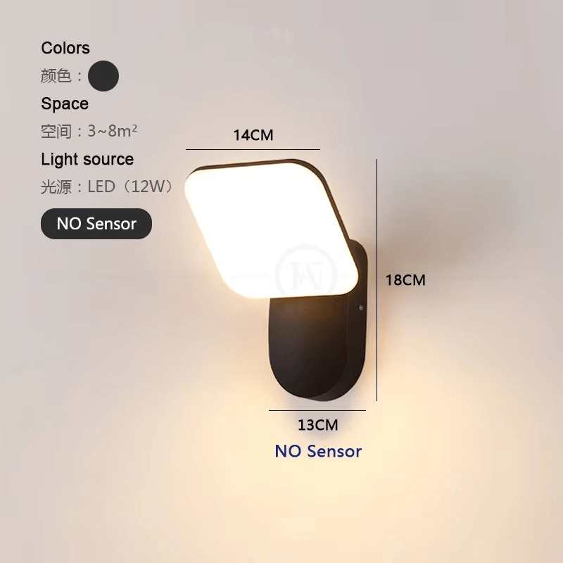 Slimme LED-wandlamp met Bewegingssensor
