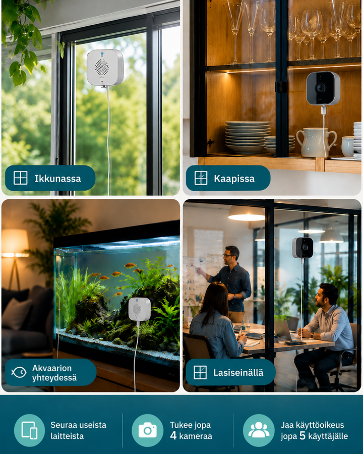 Window Watch beveiligingscamera – maak van elk raam een beveiligingscamera