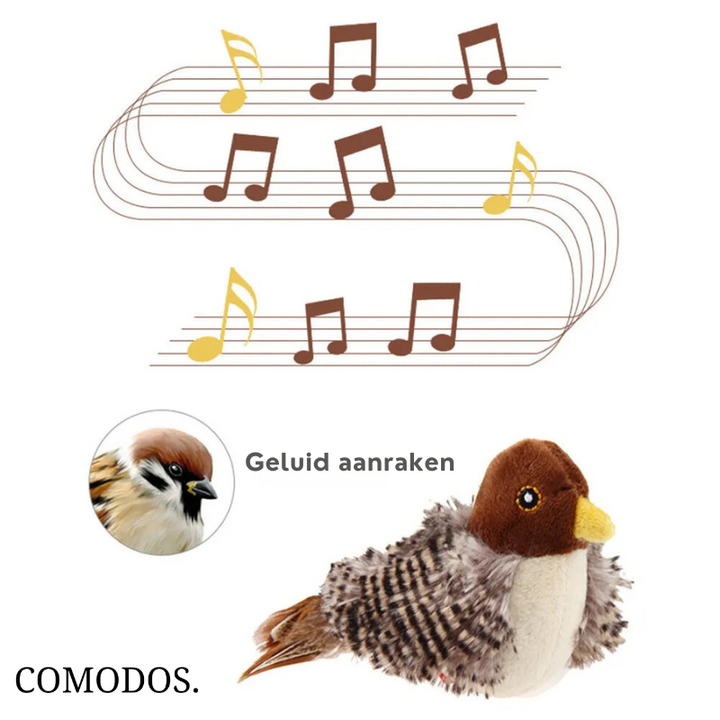 Chirp & Chase™ Vogel Speelgoed | Ontsteek De Jager In Je Huisdier