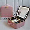GlowLuxe LED Vanity Case | Draagbare Beauty-Organizer met Verstelbare LED-Spiegel voor een Onberispelijke Make-up