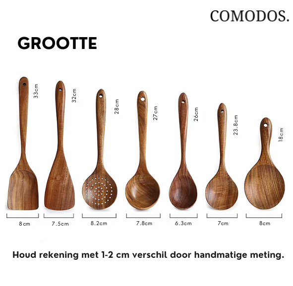 WoodCraft Elite™ Bestekset | Tijdloze Elegantie Ontmoet Culinair Meesterschap