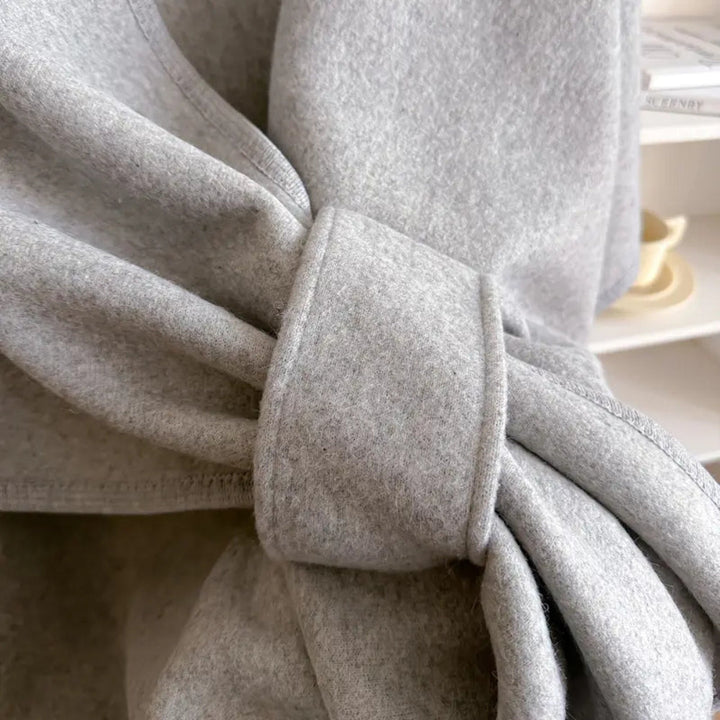 Stijlvolle niet-elastische sjaalcollar jas met comfortabele val