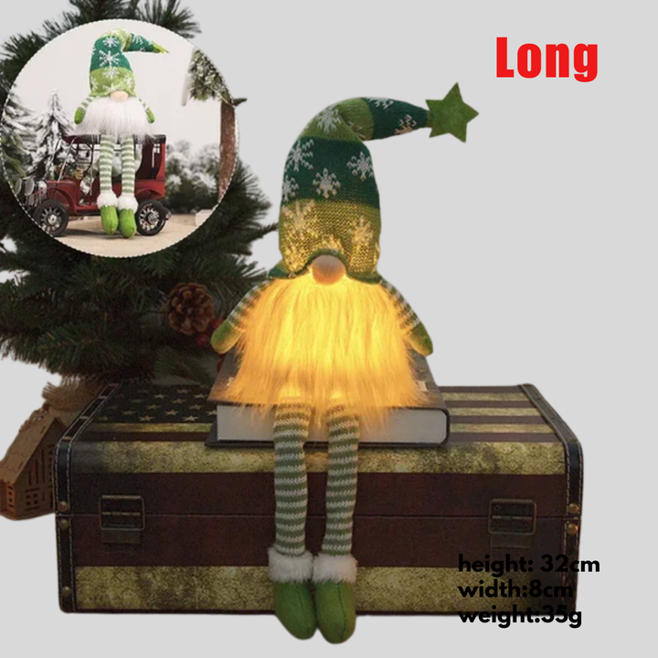 LED Gezichtsloze Poppenkabouter Ornamenten