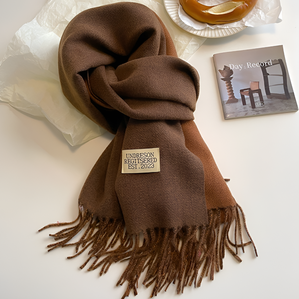 Winterwollen sjaal