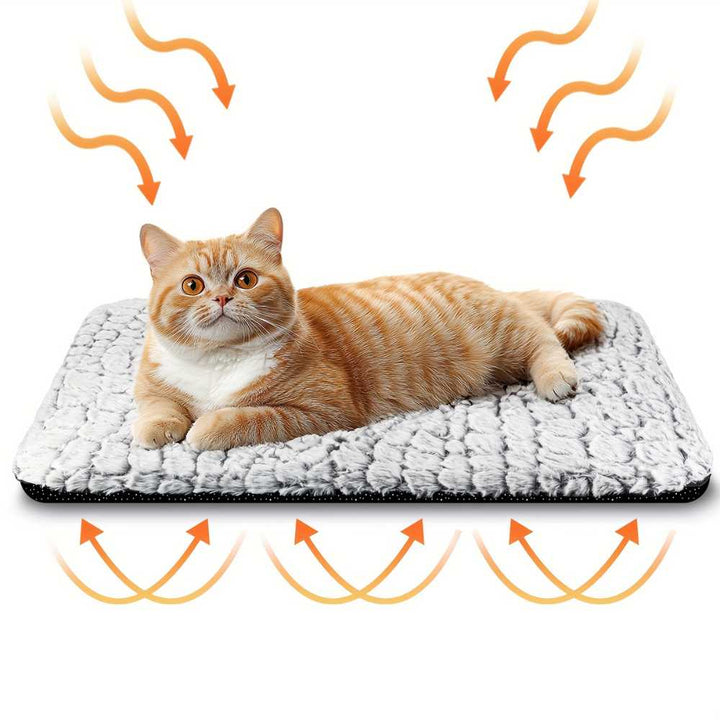 Warmtemat voor katten met afneembare, wasbare hoes