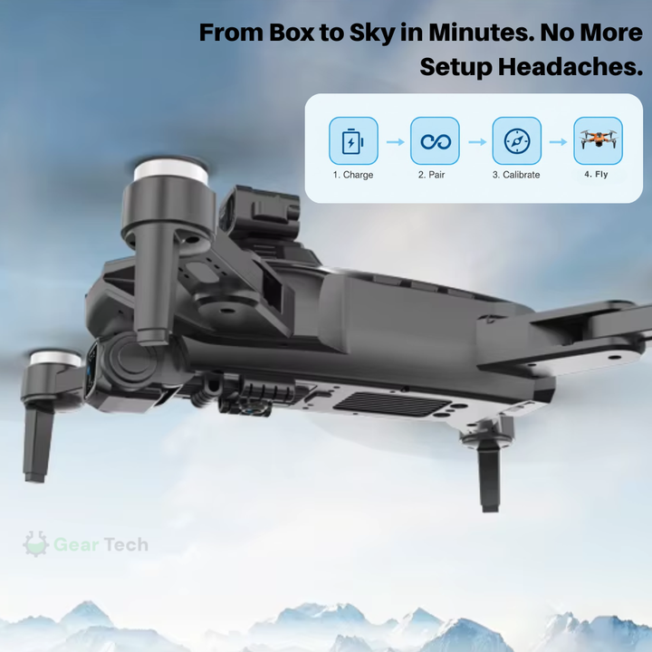 Geavanceerde RG106 Pro-drone met GPS & 8K-video