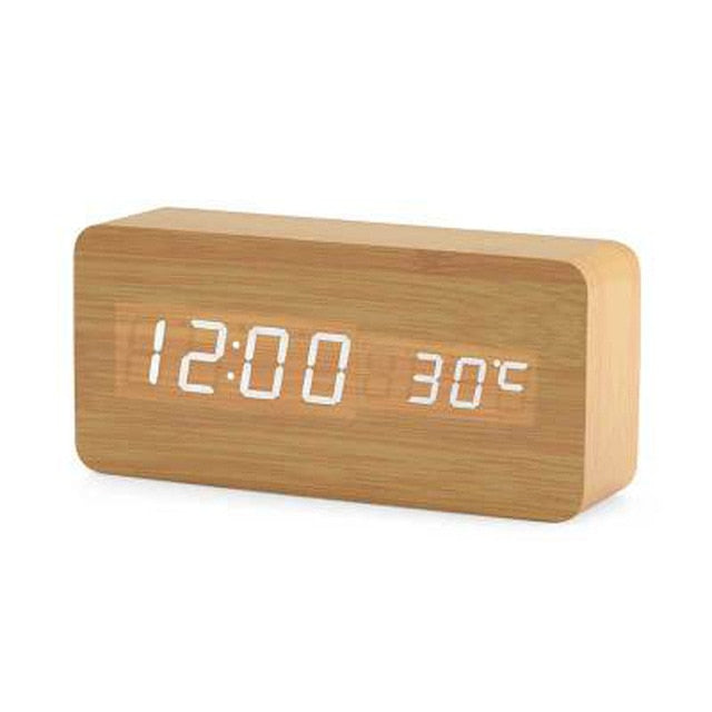 BrightTime - Moderne LED Wekker met Spraakfunctie en Digitaal Display