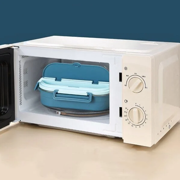 WarmBox - Thermische Bento Lunchbox van Roestvrij Staal met Compartimenten