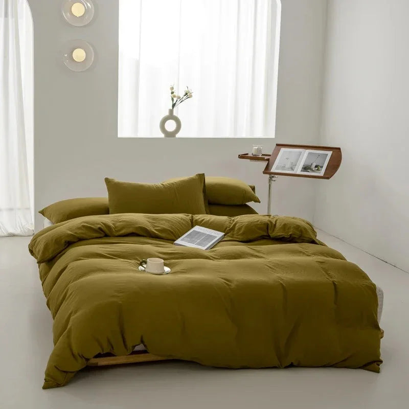 Decoratieve dekbedovertrekset uit de Elenorra-collectie