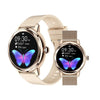 Smartwatch Dames Smart Gold – Luxe Sporthorloge in Roestvrij Staal