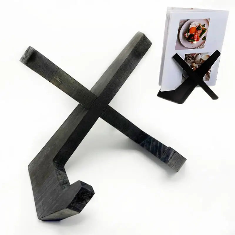 KitchenWood - Houten Receptenhouder en Tablet Standaard voor Kookboeken