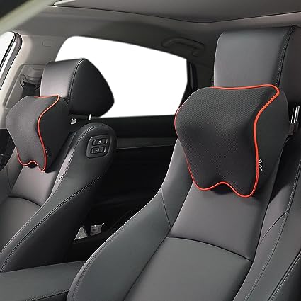 2 st. Auto nekkussens - comfortabel en ergonomisch