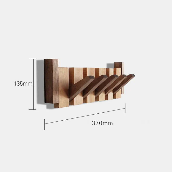 HarmonyHook - Houten Kapstok Met Stijlvol Piano Design