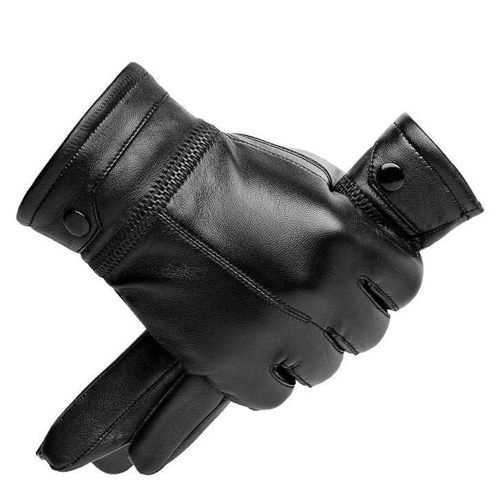 WarmTouch - Luxe Warme Leren Winterhandschoenen Voor Comfort En Stijl