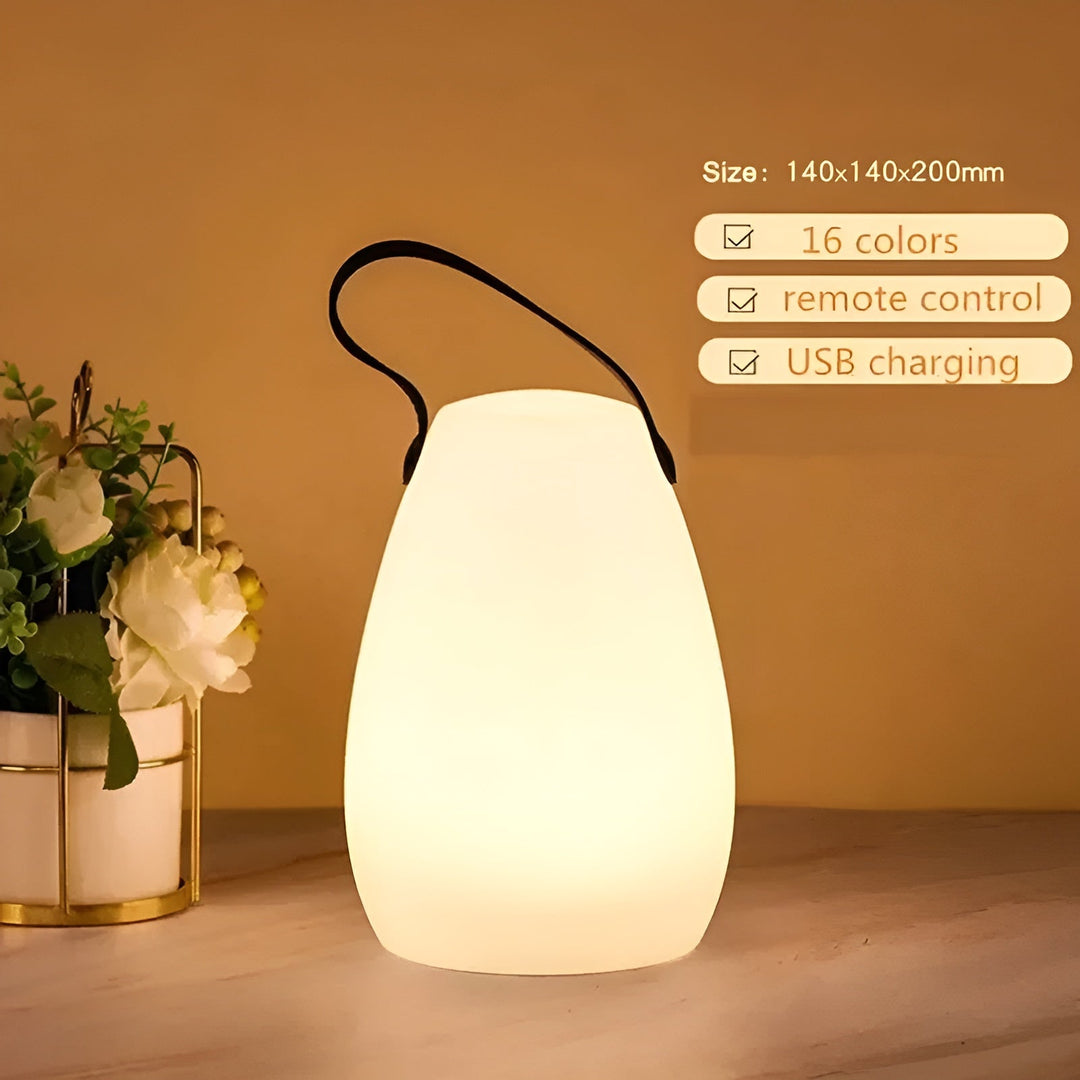 GlowLite - Draadloze Waterdichte LED Tafellamp voor Binnen en Buiten