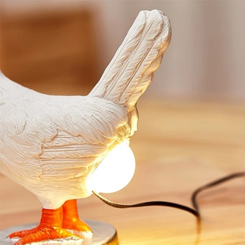 Unieke dierenlamp als accent voor op tafel